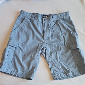 The North Face Light Blue Cargo Shorts